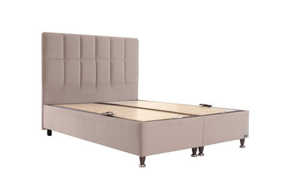 Boxspringbett Set inkl. Matratze, Bambi Golden Prime, Schlafzimmerbett, Funktionsbett, Kopfteil, H3 Mittel