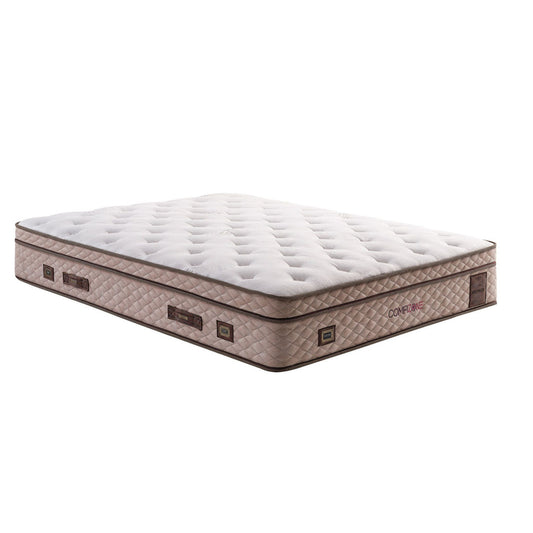 Taschenfederkernmatratze, Bambi Comfizone Matratze, Höhe 33 cm, H2 / H3 / H4 / H5, Matratze mit einstellbarem Härtegrad