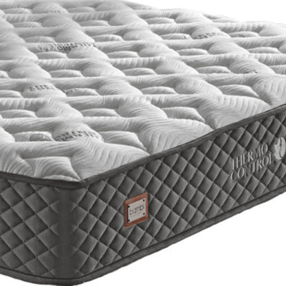 Taschenfederkernmatratze, Bambi Thermo Control Anthrazit Matratze, Höhe 29 cm, H3 Mittelfest