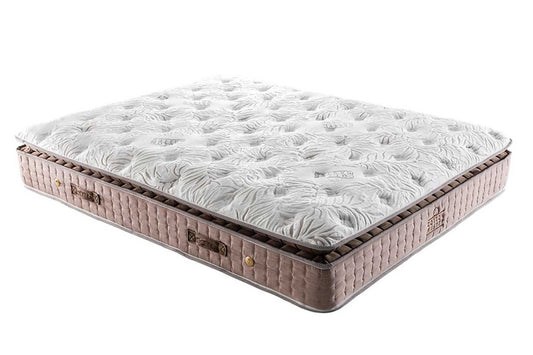Taschenfederkernmatratze, Bambi Cotton Master Matratze mit Topper, Höhe 34 cm, H2 Mittelweich
