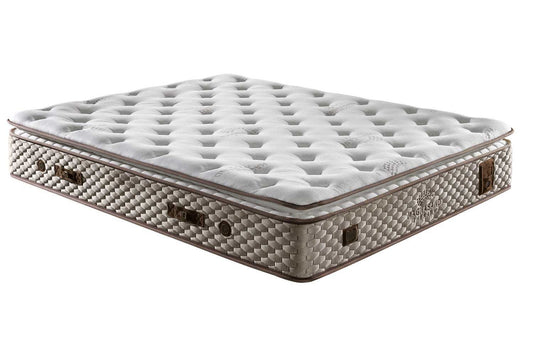 Taschenfederkernmatratze, Bambi Magnasand Therapy, Matratze mit Topper, Höhe 33 cm, H3 Mittel