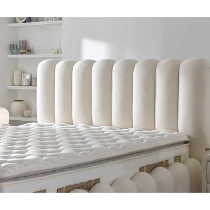 Boxspringbett-Set inkl. Matratze mit Topper, Bambi Vanilla, Schlafzimmerbett, Funktionsbett, Matratze mit Topper, H3 Mittel
