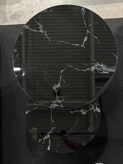 Couchtisch 2er Set Schwarz / Schwarz Matt