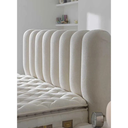 Boxspringbett-Set inkl. Matratze mit Topper, Bambi Vanilla, Schlafzimmerbett, Funktionsbett, Matratze mit Topper, H3 Mittel