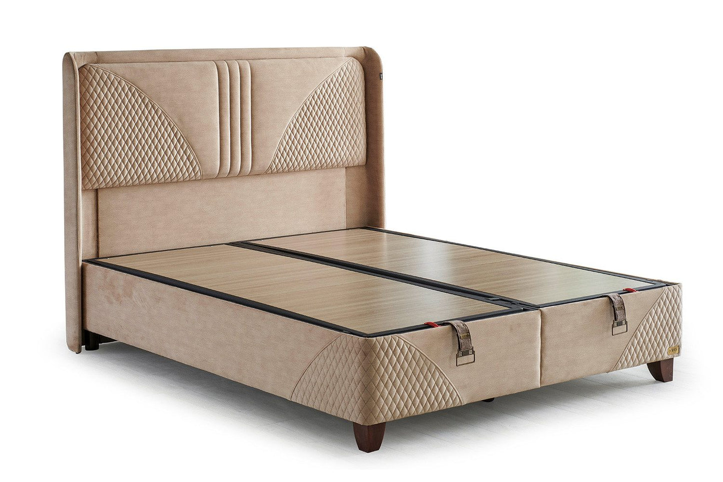Boxspringbett-Set inkl. Matratze H3, Bambi Clima Naturel, Schlafzimmerbett, Funktionsbett, Matratze H3