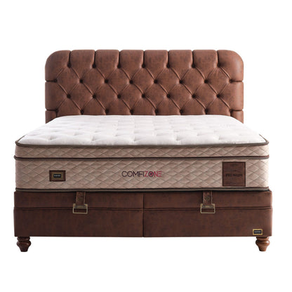 Taschenfederkernmatratze, Bambi Comfizone Matratze, Höhe 33 cm, H2 / H3 / H4 / H5, Matratze mit einstellbarem Härtegrad