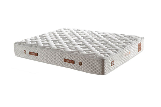 Taschenfederkernmatratze, Bambi Thermo Control Weiss Matratze, Höhe 29 cm, H3 Mittelfest