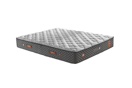 Taschenfederkernmatratze, Bambi Thermo Control Anthrazit Matratze, Höhe 29 cm, H3 Mittelfest